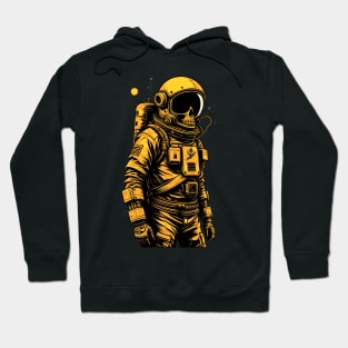 Yellow Suit Astronaut Ghost Hoodie